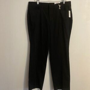 Charter Club Deep Black trouser, size 14W